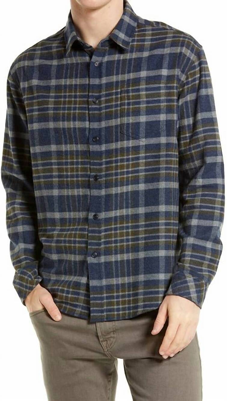 NEW RAILS forrest shirt in olive shire